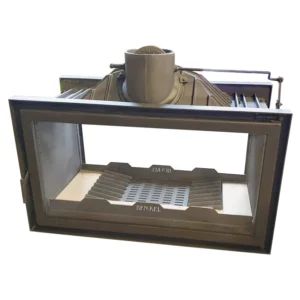 Pilis-M-970-2A kétajtós modern, panoráma kandallóbetét