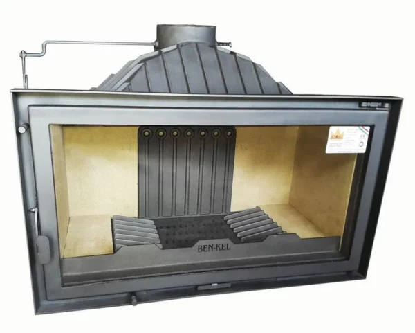 PILIS-MG-970 légfűtéses, modern, panoráma kandallóbetét