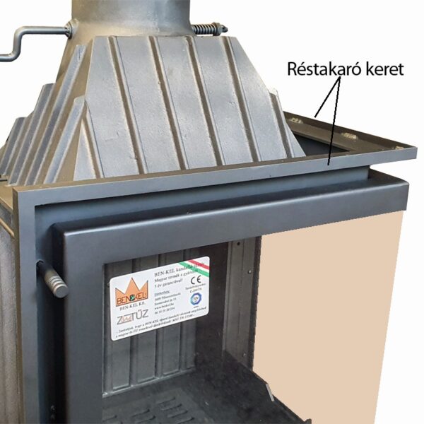 BODOK-K8-M felső víztartályos, modern kandallóbetét - Image 6