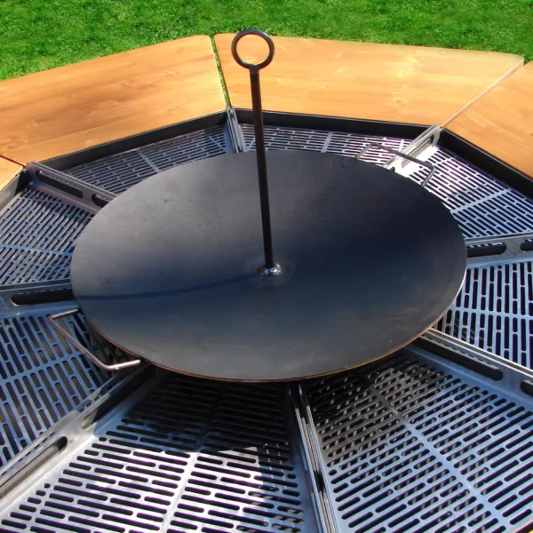 Party grill szalonnasütő 8 fő részére tárcsával