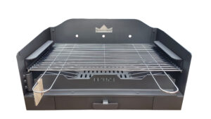 Beépíthető flekkensütő és grillező – 65 cm